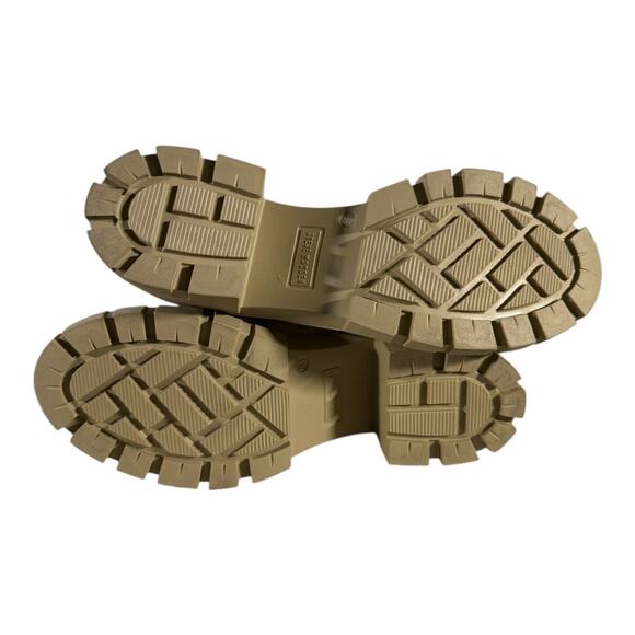 Steve Madden Howler Lug Sole Chelsea Boots Tan Suede Women’s 8.5 Chunky Platform - Picture 8 of 8